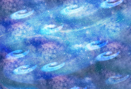 Blue night sky with stars. Night Sky Wallpapers. Night sky universe and stars.