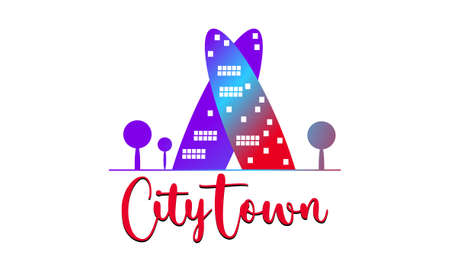 Real estate and home buildings logo icons template design, Real estate and home buildings logo icons templateのイラスト素材