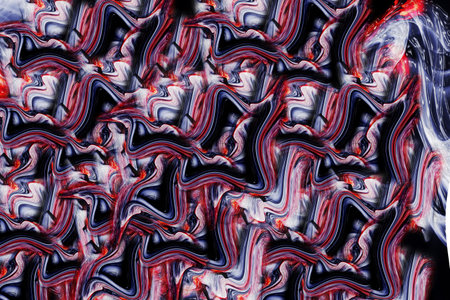 Red black abstract light smoke background design. greeting card and banner designの写真素材