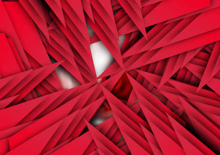 Abstract red  Background. Red banner,wallpaper, mobile screen design. Geometric shapes colorful...