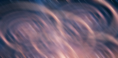 digitally generated image of motin colorfull background light and stripes moving fast over...