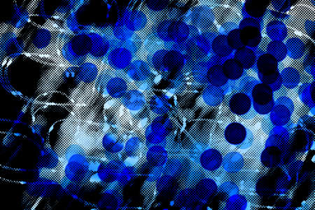 Abstract bokeh background. heart bokehの写真素材