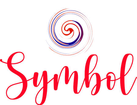 Creative Logo Design. Geometric shapes isolate on white background