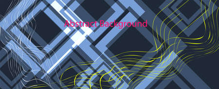 Abstract colorful background. vector illustration, Banner designのイラスト素材