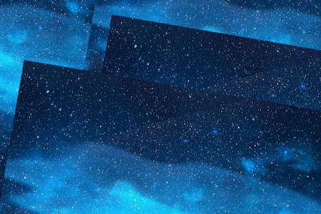 Artistic colorful frame with different elements. abstract background art style bright shiny colors, geometric design.の写真素材