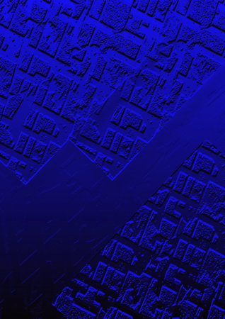 abstract blue background with some smooth lines in it and some grunge effects