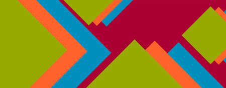 Abstract Geometric Shapes colorful Background for Web Design, Print, Presentation, banner, flyer,...
