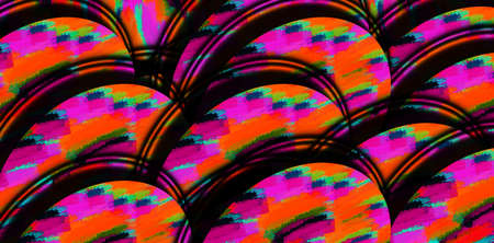 Abstract Geometric background. Dynamic shapes composition.Abstract background