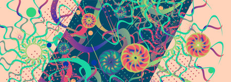 Abstract Dynamic modern fluid mobile screen banners. Sale banner background template design, Vector...