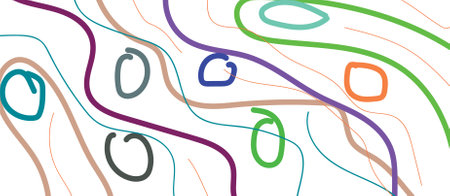 Abstract geometric background vector. Abstract Colorful template banner with gradient color.のイラスト素材