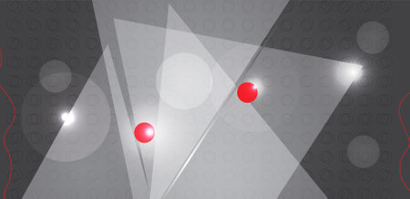 Abstract vector background. Futuristic technology style. Elegant background for business tech presentations.のイラスト素材