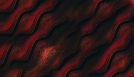 abstract red background with some smooth lines in itの写真素材