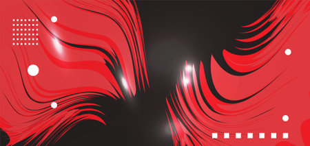 abstract colorful modern background for presentation , Banner designのイラスト素材