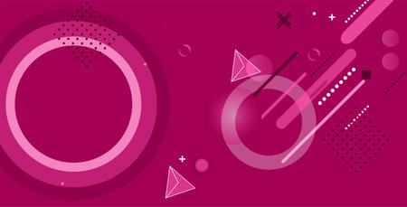 abstract graphic geometric elements. Modern abstract  shapes design. Vector illustration