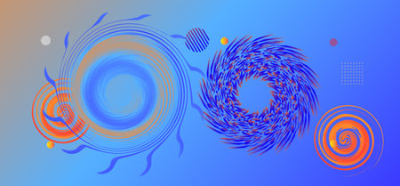 abstract graphic geometric elements. Modern abstract  shapes design. Vector illustrationのイラスト素材