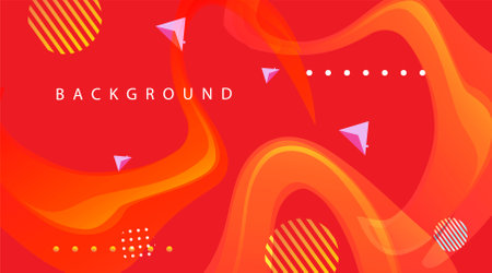 Abstract background with geometric shapes. Vector illustration. Can be used for advertisingeting, presentation.のイラスト素材