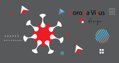 Coronavirus concept. Coronavirus 2019-nCoV.のイラスト素材