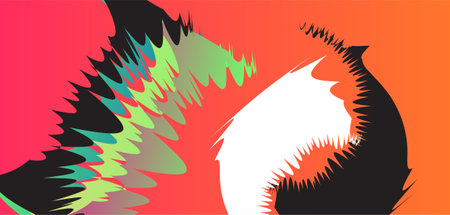 Abstract Geometric Shapes Background for Web Design ,Print, Presentation, banner , Flyer, magazine. designのイラスト素材