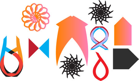 Illustration of a Breast Cancer Awareness Ribbon Set on Isolated Backgroundのイラスト素材