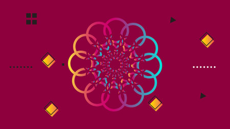 Abstract Geometric Shapes , icon, logos and elements , vector illustration