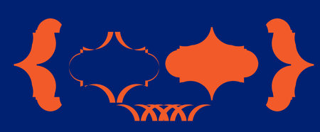 Abstract Geometric Shapes , icon, logos and elements , vector illustrationのイラスト素材