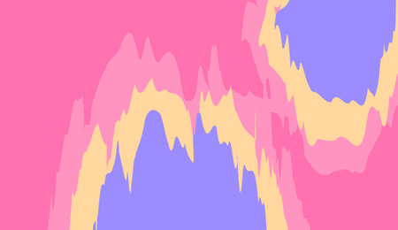 Background with color lines. Different shades and thickness. Abstract pattern.のイラスト素材