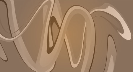 Background with color lines. Different shades and thickness. Abstract pattern.のイラスト素材