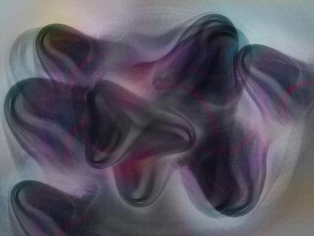 abstract background, black and white color, computer-generated image