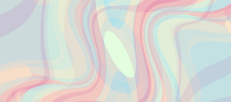 abstract background with smooth lines in blue, purple and pink colorsのイラスト素材