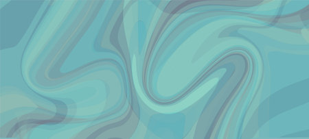 Marble abstract background. Vector illustration. Blue and turquoise colors.のイラスト素材