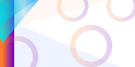 abstract geometric shape background. Cool flat  design vector background. Greeting card designのイラスト素材