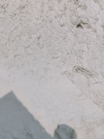 White sand in the desert. White sand in the desert. White sand backgroundの写真素材