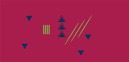 Abstract geometric background with triangles. Vector illustration in trendy flat style.