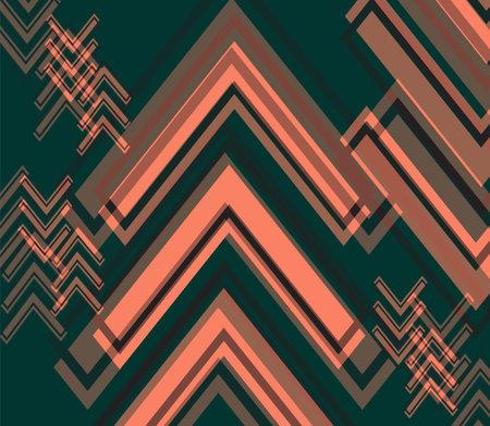 Seamless background pattern. Abstract geometric pattern. Vector image.のイラスト素材