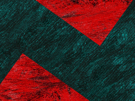 Grunge red and black background with some soft highlights and foldsの写真素材