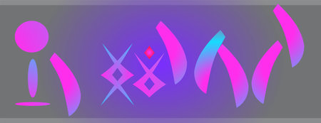 Abstract background with a lot of geometric elements. Vector illustration. Eps 10.のイラスト素材