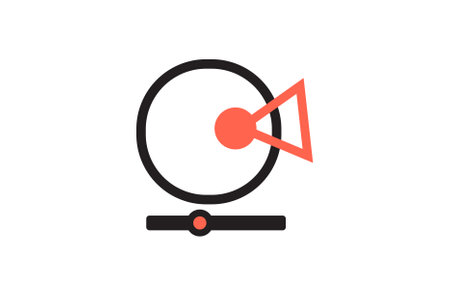 Video player flat logo design. Music player and video player iconのイラスト素材