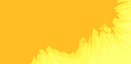 Yellow abstract background. Vector Illustration. Can be used for wallpaper, web page background, web banners.のイラスト素材