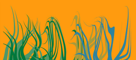 Abstract background with grass. Vector illustration, eps 10, no transparencyのイラスト素材