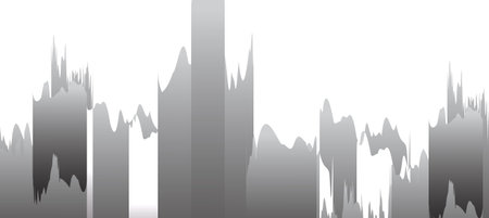 abstract city background, vector illustration, eps10, contains transparencyのイラスト素材