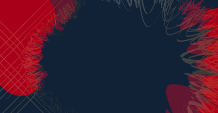 abstract background with lines. Red banner background. abstract red graphic design banner pattern...