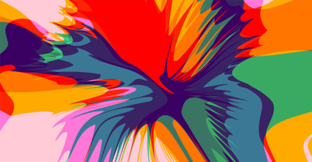 Abstract colorful background. Vector illustration for your design. EPS 10.のイラスト素材