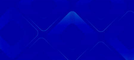 Abstract blue background. Geometric blue lines pattern. Modern blue gradient lines. Futuristic...