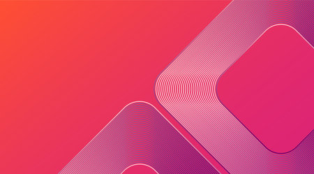 Abstract red gradient background. Geometric red lines pattern. Modern red gradient lines. Futuristic...