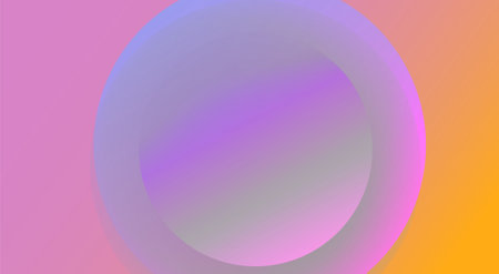 Abstract background with colorful circles. Vector illustration for your graphic design.のイラスト素材