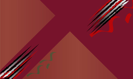 abstract red black background with lines for your designのイラスト素材