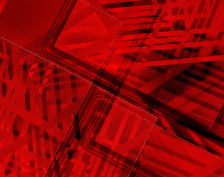Abstract red background with geometric shapes. Vector illustration. Eps 10.の写真素材