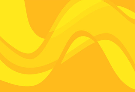 Modern beautiful poster yellow background. cover template with geometric shapes. Ideal design for social media, cover, banner,のイラスト素材