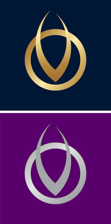 Abstract creative logo for your design, shape, symbol, band product for any companyのイラスト素材