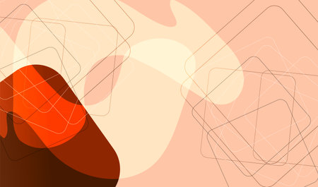 abstract background in brown and beige colors, vector illustration.
